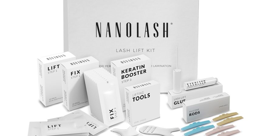 Tid til et hjemmelavet lash lift med Nanolash Lash Lift Kit