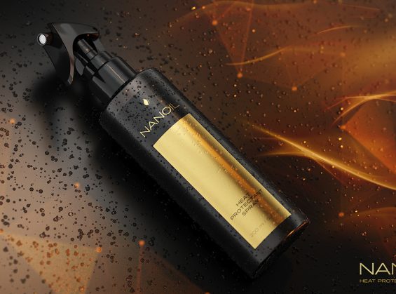nanoil varmebeskyttende spray til hår