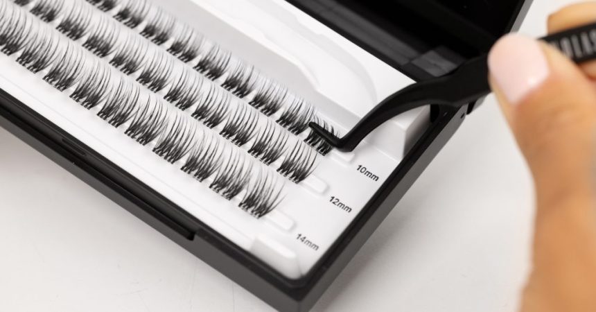 Forlimede øjenvipper til hjemme extensions nanolash