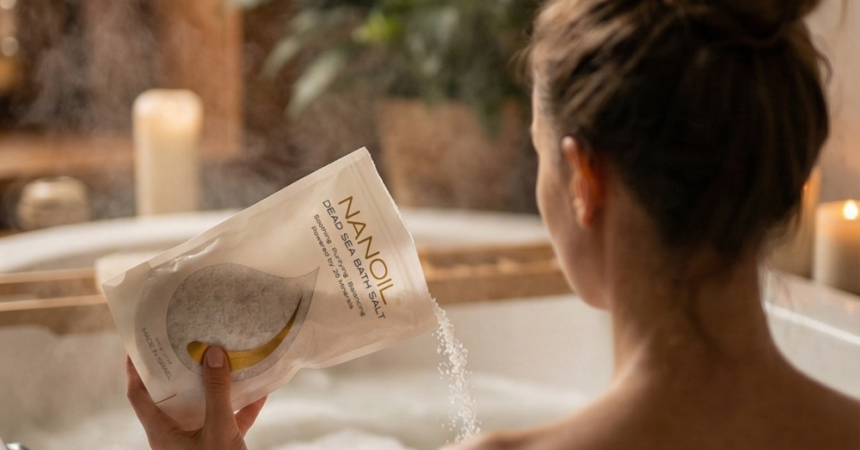 nanoil badesalt til badekar